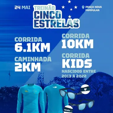 Evento: Treinão 5 Estrelas 2026 - Belo Horizonte-MG