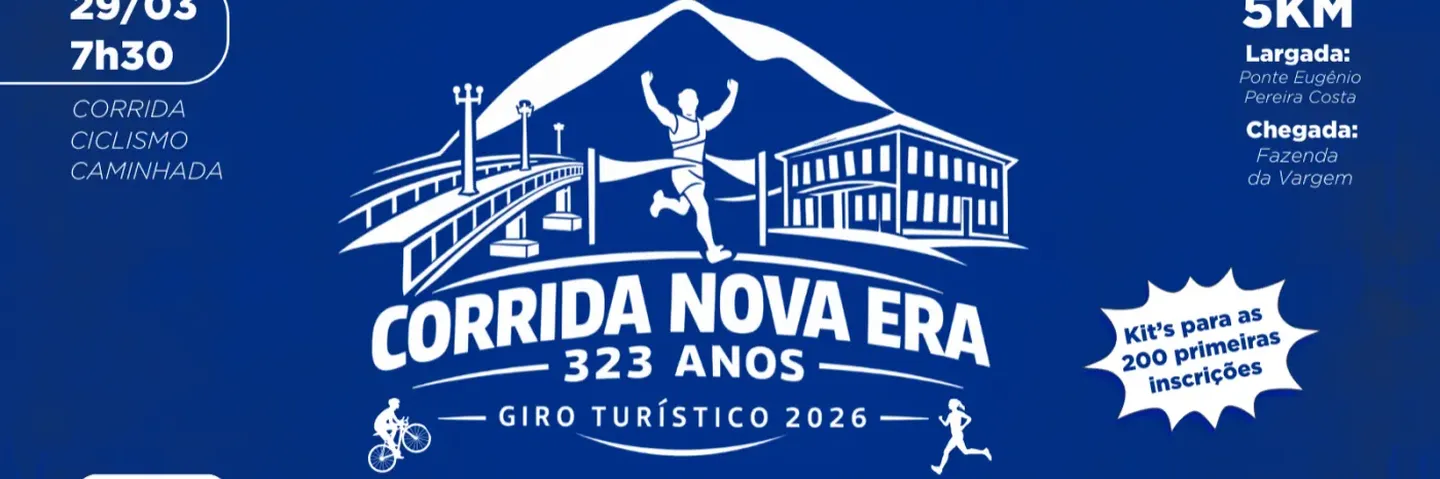 Corrida Nova Era - Giro Turístico 2026