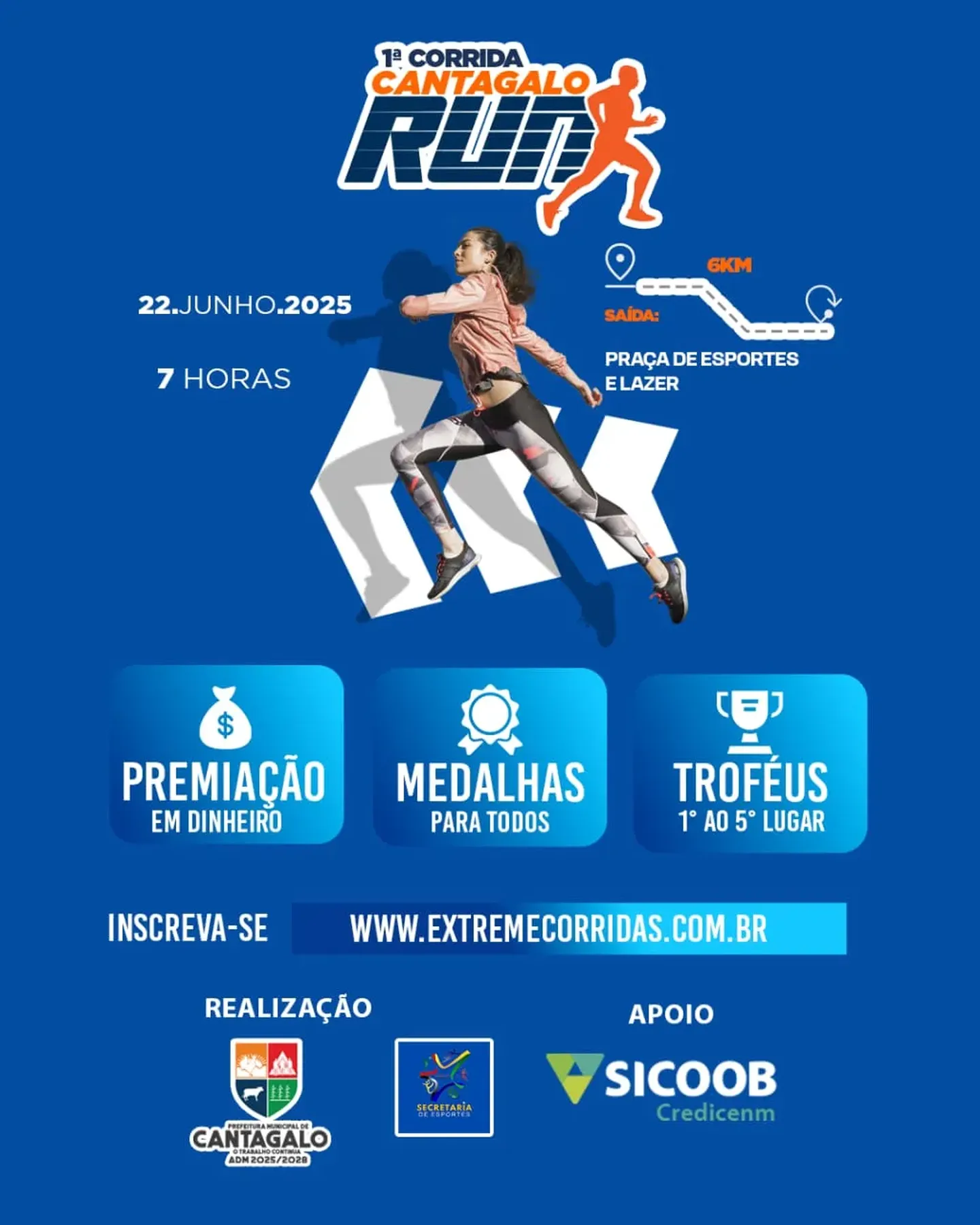 1ª Corrida Cantagalo Run - 2025