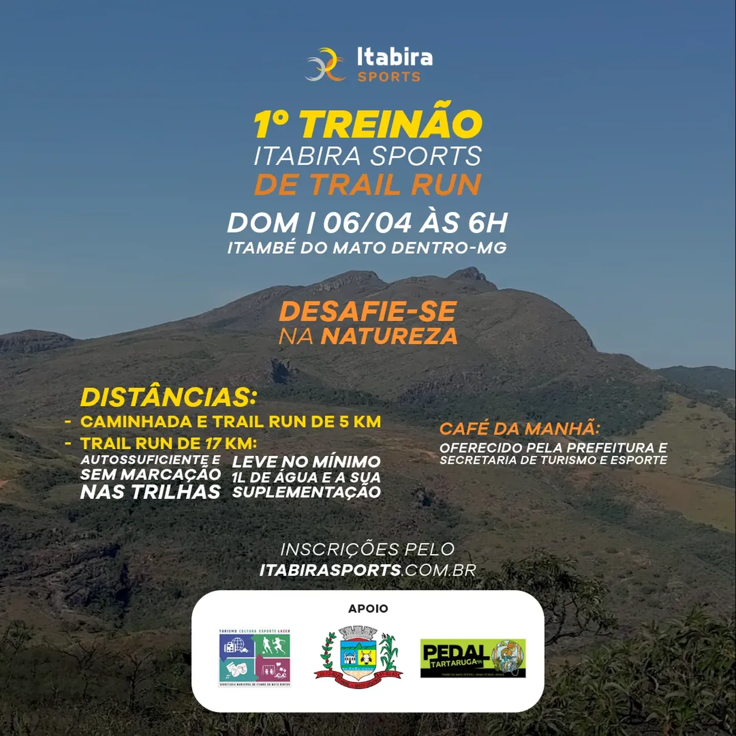 1º Treinão Itabira Sports de Trail Run