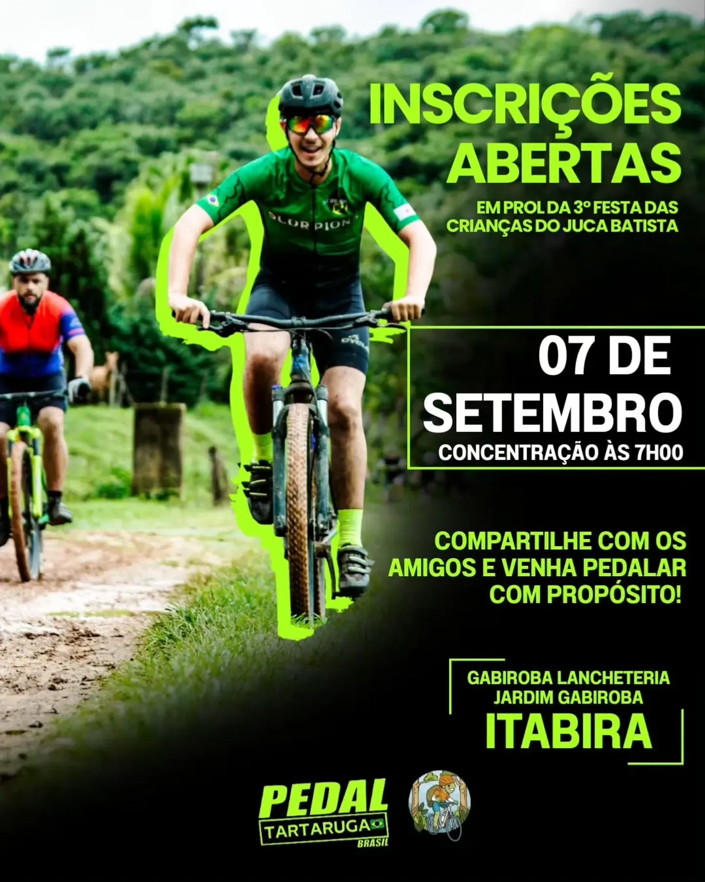 Pedal Tartaruga - Em Prol da Festa das Crianças do Juca Batista