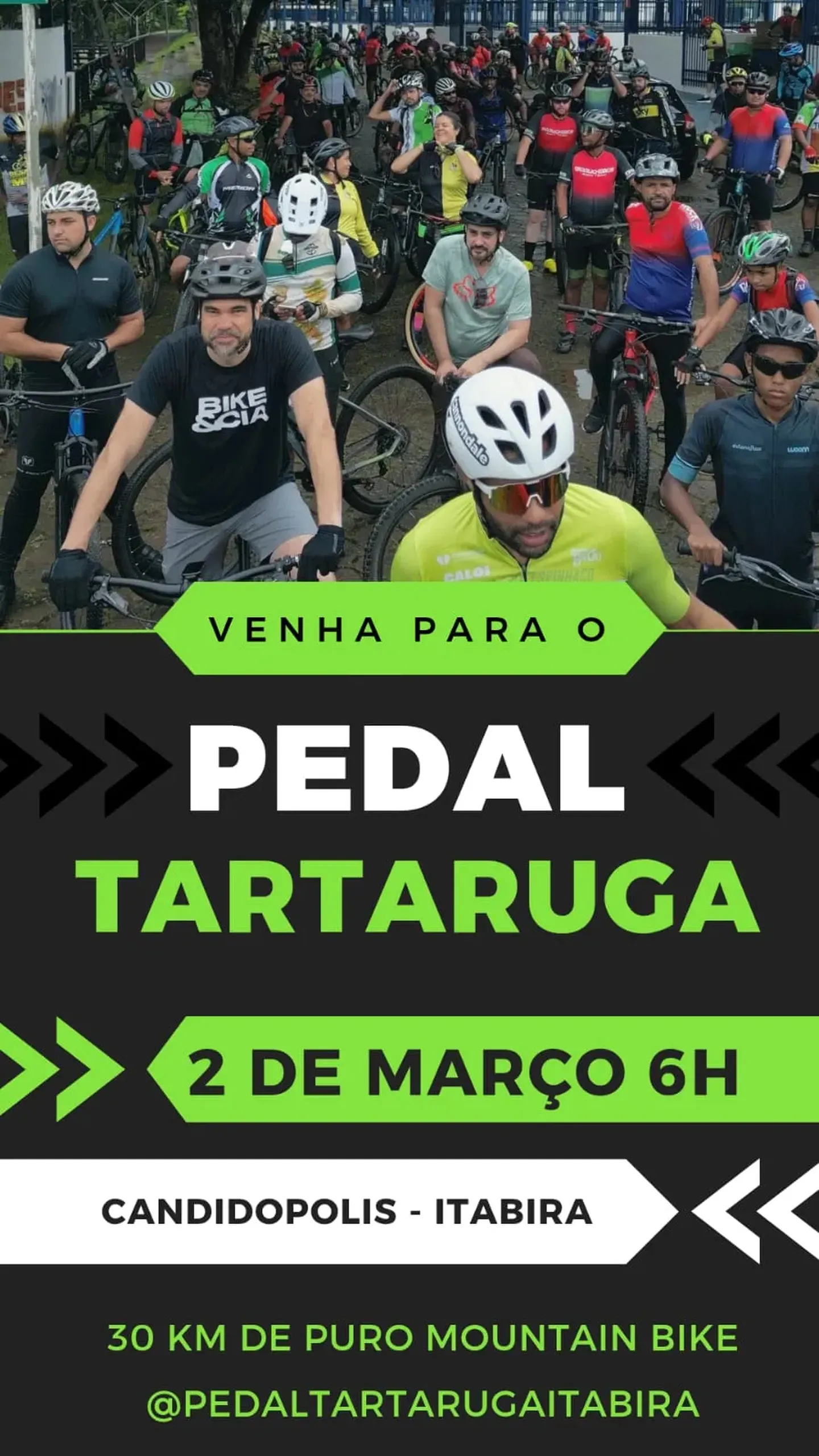 3º Pedal Tartaruga