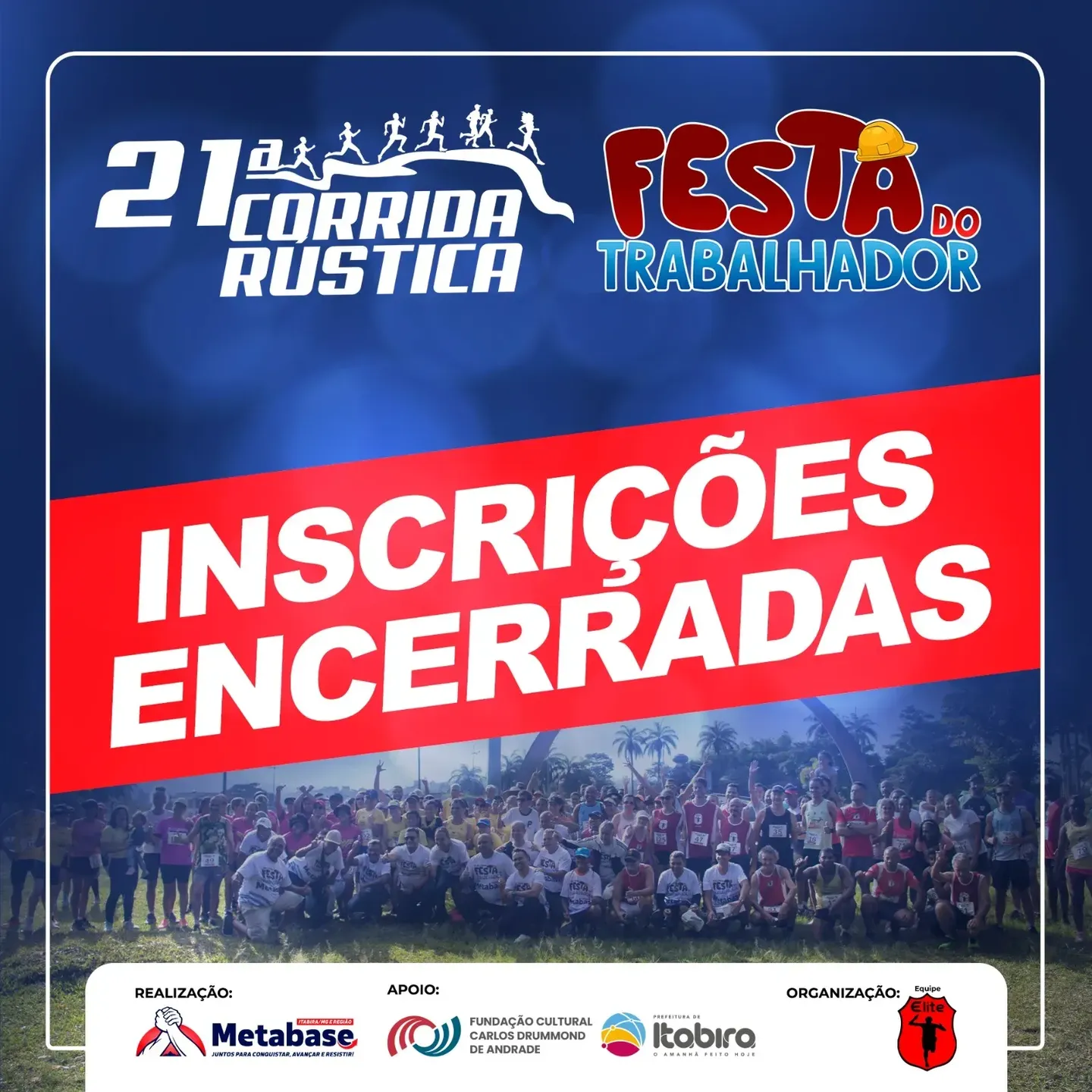 21ª Corrida Rústica do Sindicato Metabase - 1º de maio