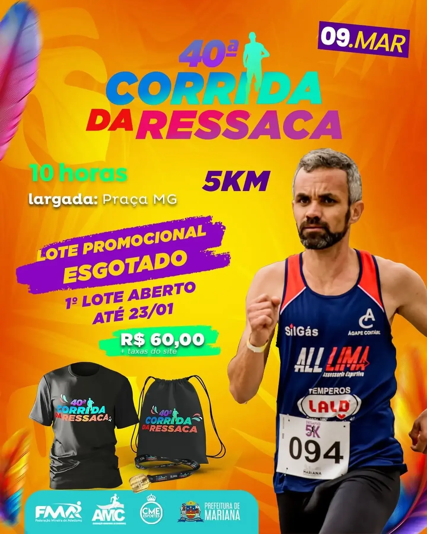 40ª Corrida da Ressaca - Mariana