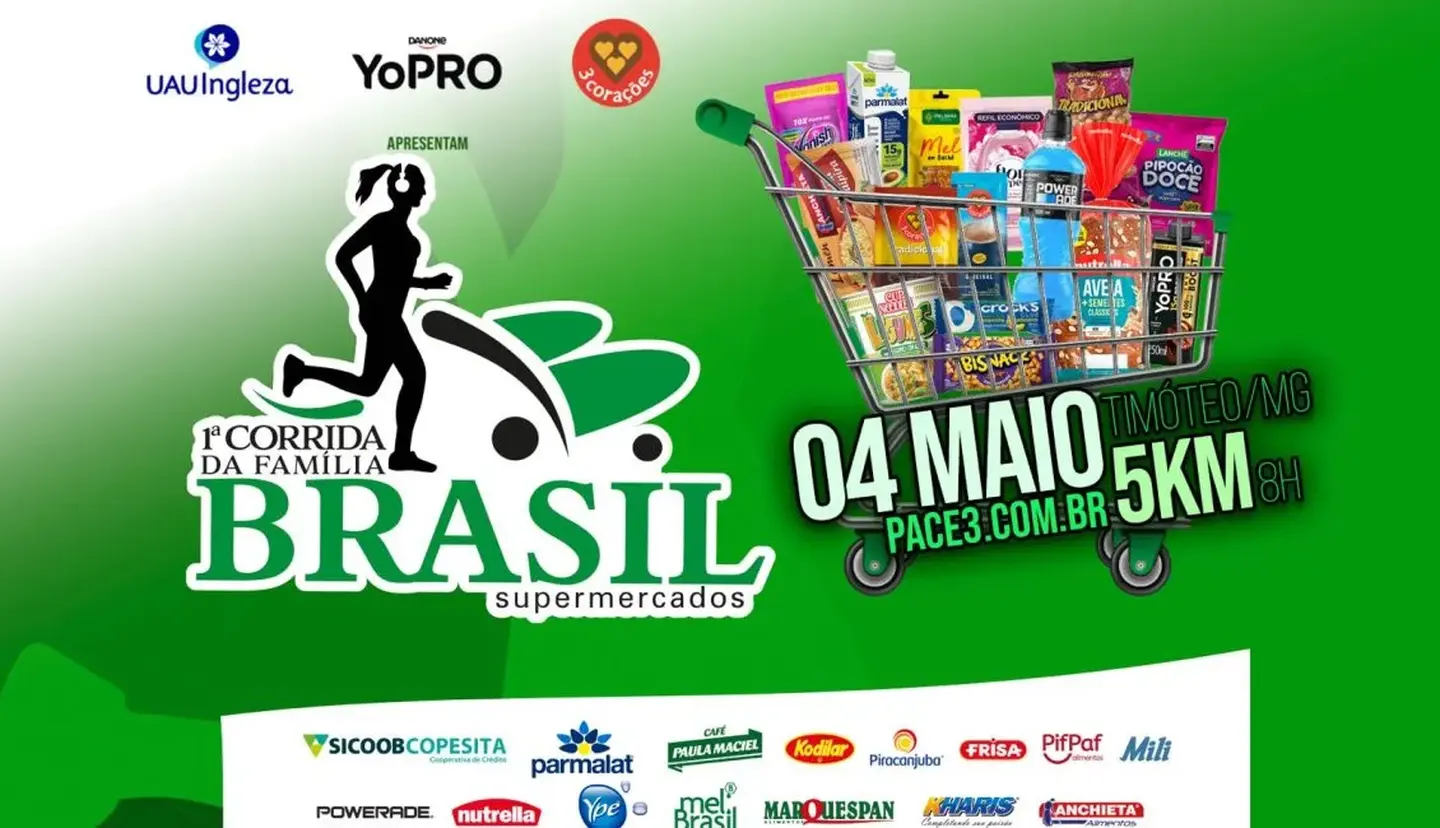 1ª Corrida da família Brasil Supermercados