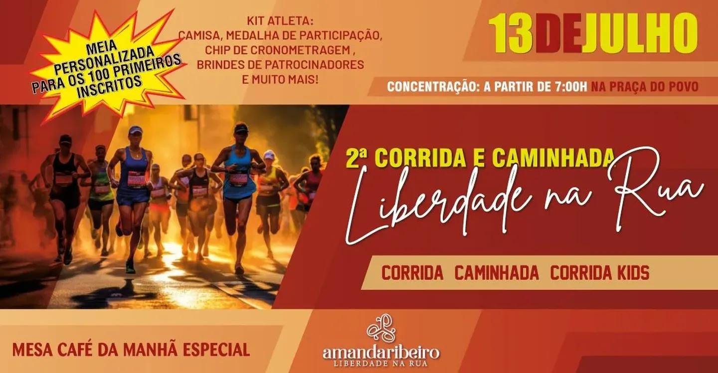 2ª Corrida Liberdade na Rua