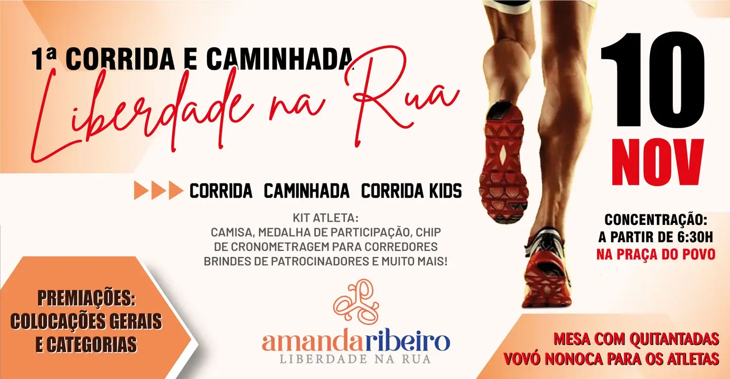 1ª Corrida Liberdade na Rua