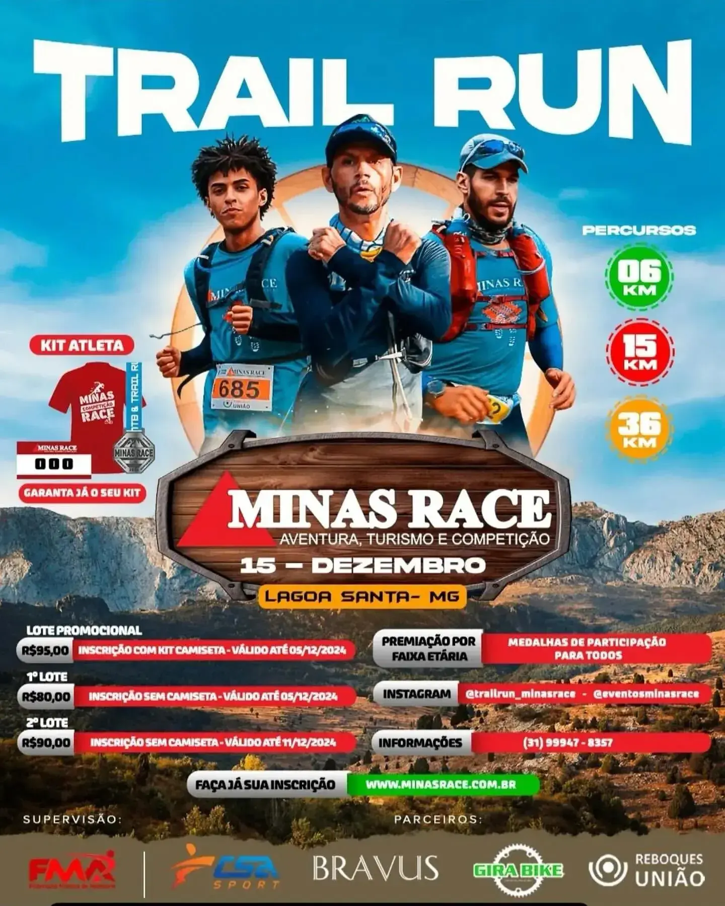 Minas Race de Trail Run - Lagoa Santa – 2024