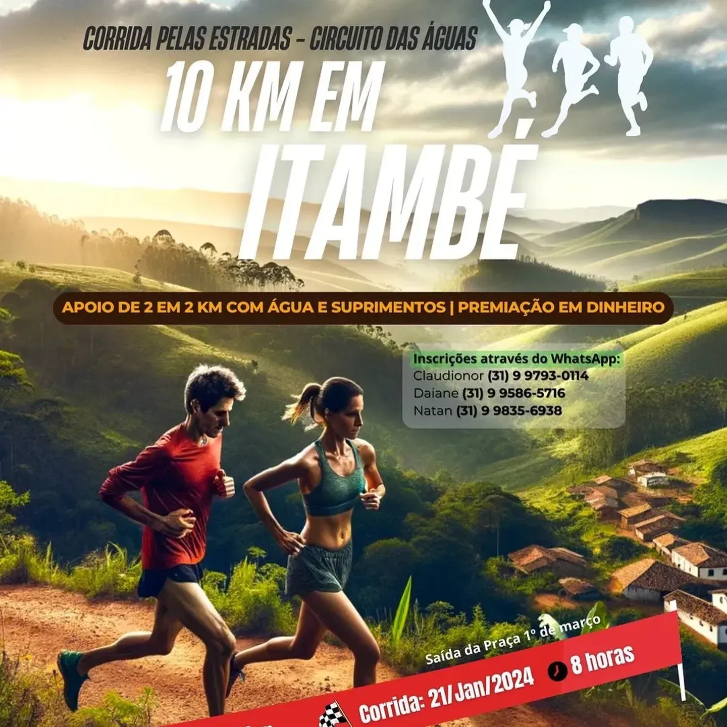 1ª Corrida pelas Estradas do Circuito Caminho das Águas